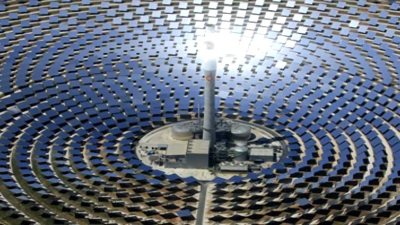 Abbildung 2: Solarturm - eine Möglichkeit, die angesammelte Wärmeenergie der Sonne zu nutzen