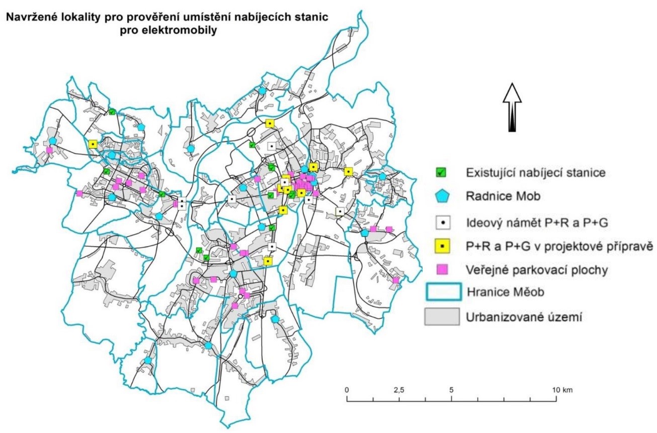 Obrázek 4 Plánované změny v dopravě v Ostravě a okolí