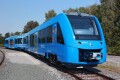 Obrázek 5 Projekt vodíkového vlaku - Alstom, Dolní Sasko (v EU stále 42 % tratí bez elektrifikace, vodíkové vlaky by představovaly nižší investici než elektrické vlaky společně s elektrifikací tratí)