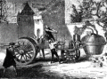 Dampfgetriebenes Fahrzeug des Franzosen Cugnot