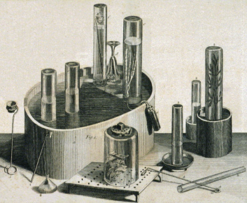 Pneumatischer Apparat von J. Priestley